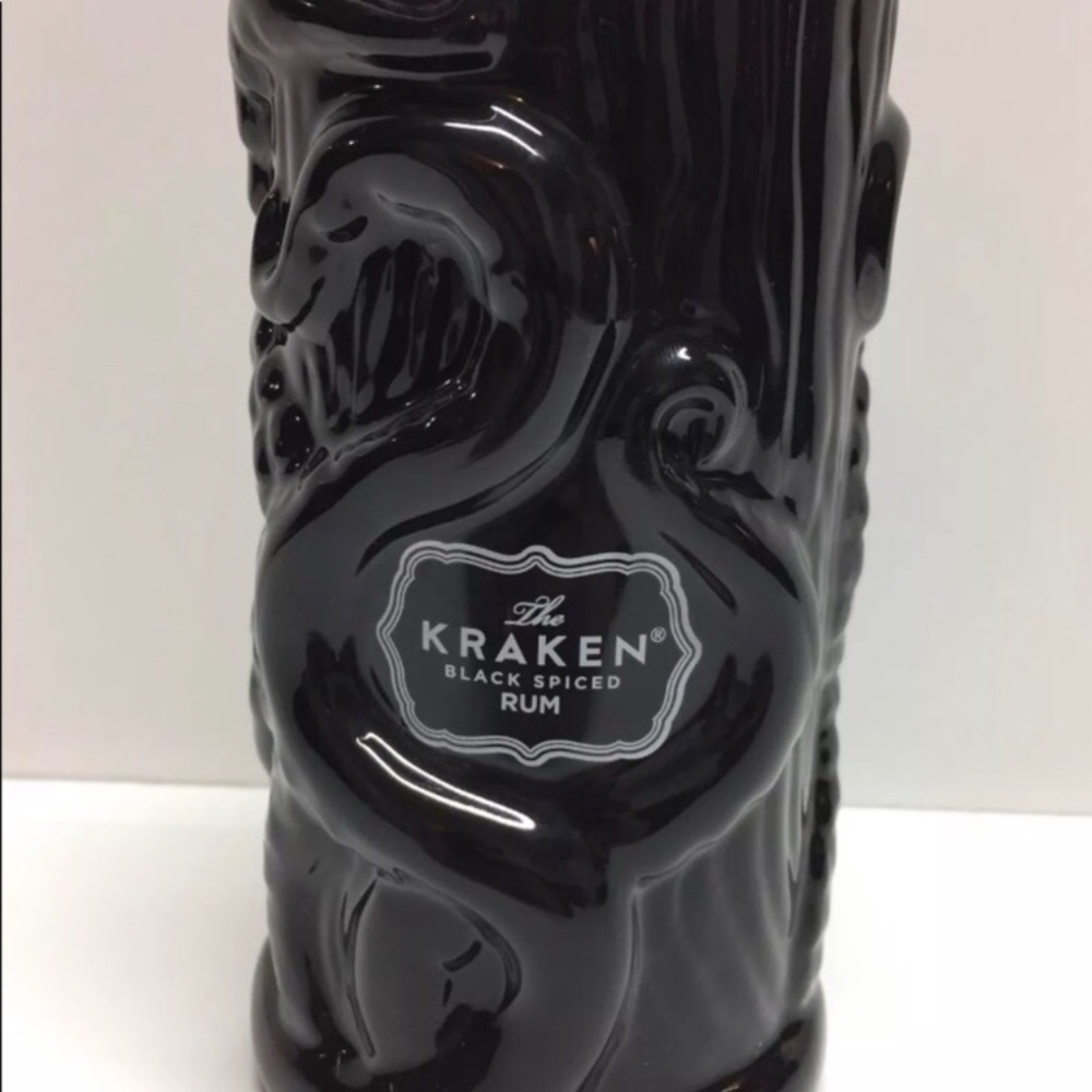Kraken tiki glass